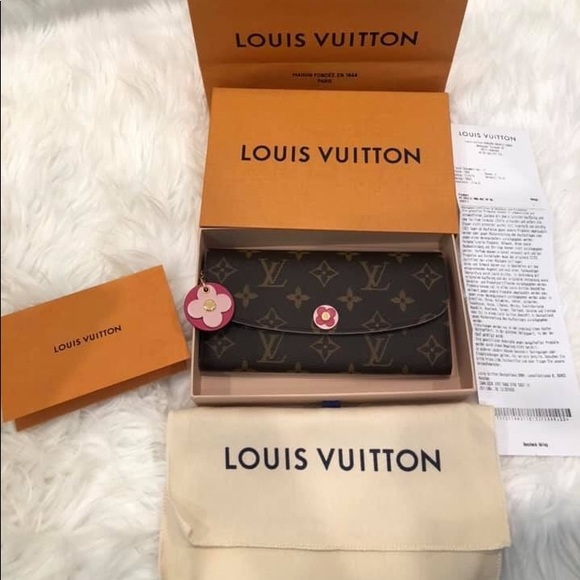 SOLD! LV Emilie wallet in Bloom - Picture 3 of 7
